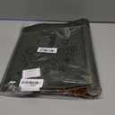 Ovesmusl Leather 3 Ring Binder Fits 8.5"x11" Letter Size Paper, 2 Inch Round Ring Binder Holds 500 Sheets, Notepad Paper Cover Loose Leaf Organizer, Green Tree