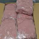 Ascoza 20 Pack Dusty Pink Spandex Folding Chair Covers in Stretch Washable Fabric for Wedding, Party,Holidays,Celebration and Other Special Events