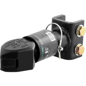 CURT 25329 Channel-Mount Adjustable Trailer Coupler, 2-5/16-Inch Hitch Ball, 12,500 lbs, Black