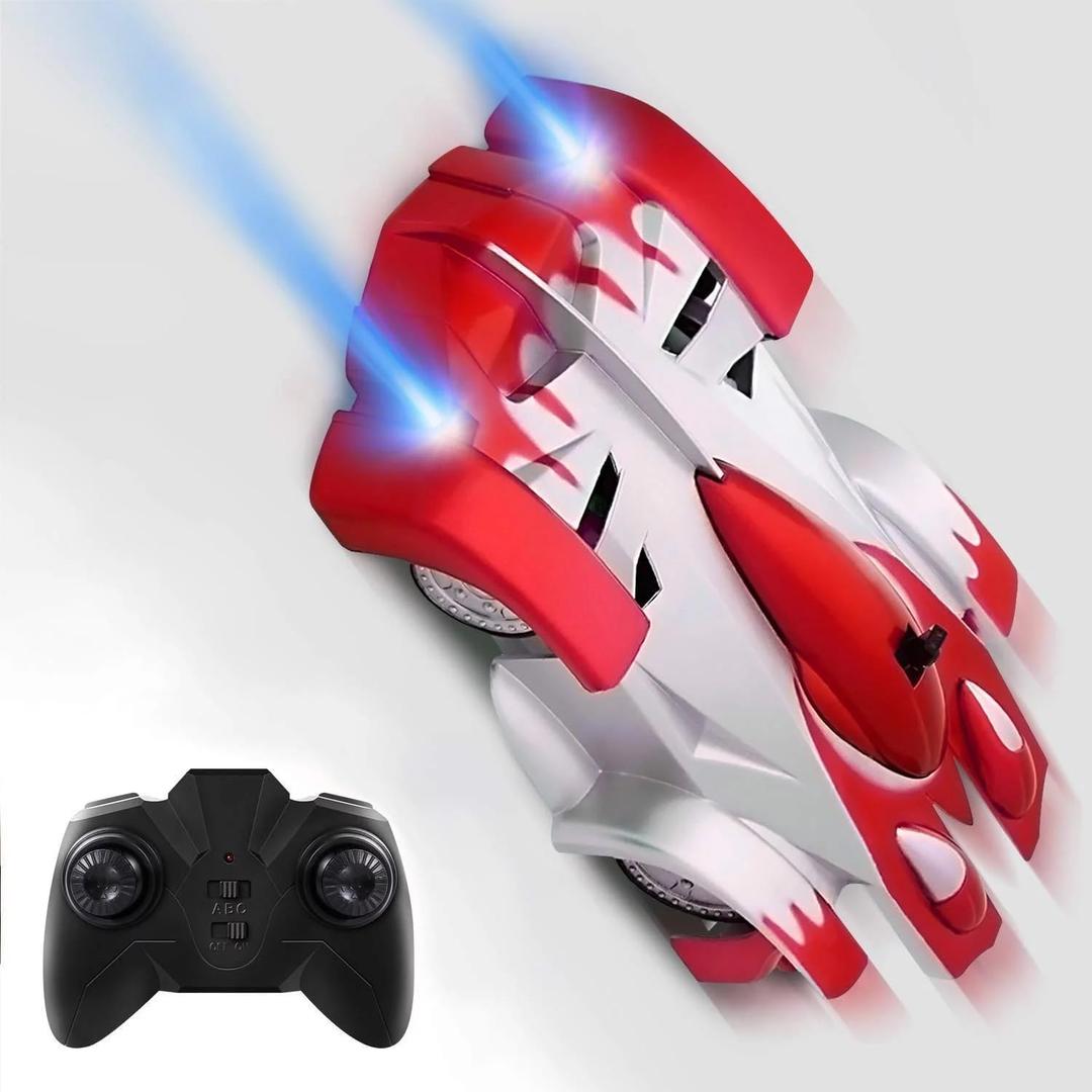 RC Cars for Kids Remote Control Car Toys with Wall Climbing, Low Power Protection, Dual Mode,360Rotating Stunt, Rechargeable High Speed Mini Toy Vehicles with Head Lights Gifts for Boys Girls