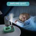 Portable Humidifiers for Travel, Small Mini Humidifier with Auto Shut-Off, Nightlight and Storage Bag for Hotel, Bedroom or Office, Plant Humidifier Indoor, MintGreen