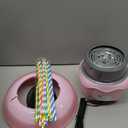 Cotton Candy Machine, Mini Cotton Candy Maker for Kids, Pink Vintage Candy Maker for Christmas Gift, Home, Birthday Family Party, Includes 20 Cotton Candy Sticks & Sugar Scoop