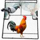Humane Pigeon Trap,Bird Trap for Quail,Turkey,Net Traps (19.7x23.6 inch)