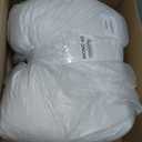 MIULEE 28x28 Euro Pillow Inserts, Set of 2 Feather Down Throw Pillows