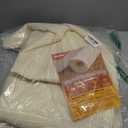 Non-Slip Rug Pad Gripper 8x10 Feet, Anti Skid Mat for Under Area Rugs, Keeps Rugs in Position and Safe, Thick Cushioned Carpet Pad for Hardwood Floors Protection (White)