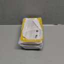 Selamica Rectangular Salad Plates, 7.1 Inch Dessert Plates Ceramic, Small Plates for Appetizer, Snack, Sushi, Fruit, Set of 6, Assorted Colors