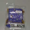 MECCANIXITY Organza Bag 4" x 6", Sheer Moon Star Mesh Bags Drawstring Gift Bags Bulk Party Favor Bag Jewelry Pouches for Wedding Candy Valentines (Bright Blue-Gold, Pack of 50)