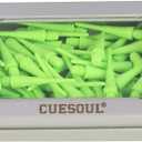 CUESOUL 100 Pieces Soft Tip Points for Soft Tip Darts (Light Green)