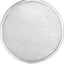New Star Foodservice Restaurant-Grade Seamless Aluminum Pizza Baking Screen, 14 Inch, Pack of 6