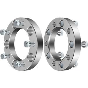 ECCPP 5x5.5 to 5x5.5 Wheel Spacers 1 inch 5x139.7mm fit for 1997-2001 for Dodge Ram 1500 Van| 1992-2002 for Ford E-150 Econoline| 2003-2005 for Ford E-150 Club Wagon-2PCS