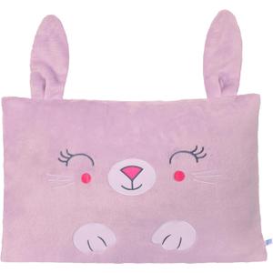 Saint Eve Kids Pillow Pals - Cute & Super Soft Animal Friends Decorative Fluffy Pillow Covers for Girls and Boys & Toddlers Beds, Playroom and Nap Time, Sensory Toys for Kids, Floppy The Bunny