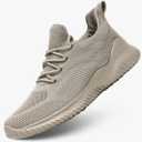 Men's Non Slip Running Shoes Ultra Light Breathable Casual Walking Shoes Fashion Sneakers Mesh Workout Sports Shoes, Size: 10