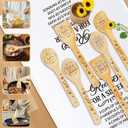 Sister Gifts from Sister,Sister Birthday Gifts for Sister in Law Gifts,11PCS Sister Gifts Set with Bamboo Spoons,Coasters,Dish Towel,Soul Sister Gifts for Women BFF