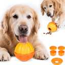 Dog Frozen Treat Toy for Aggressive Chewers - Freezable Nylon Chew Toys with Mold Boxes | No Oil Needed Smooth Screw | Puzzle Treat Dispenser for Small Medium Large Breeds