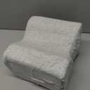 5 STARS UNITED Knee Pillow for Side Sleepers - Hip Pain Relief, Memory Foam Leg Cushion for Side Sleeping - Between Legs Pillow for Sciatica & Lower Back Pain, Gray Cotton Cover (Standard)