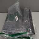 10 Pack Expanding File Folder with 4 Inch Extra Wide Expansion, Letter Size Accordion Organizer Pockets with Flap and Cord Closure for Home Office, School, Black