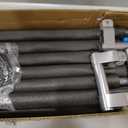 Zoomster Trampoline Replacement Enclosure Poles with Clamp and Hardware Fits 6 Straight Poles Trampoline (No Tool Needed. Can be Assembled by only one Adult) (15FT Pole with Net)