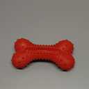 Dog Toys for Aggressive Chewers, Dog Chew Toys for Medium Large Dogs, Durable Natural Rubber Dog Toys with Bacon Flavor, Indestructible Dog Toy, Red