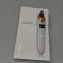 2026 Pore Vacuum, USB Rechargeable Blackhead Remover Vacuum,3 Levels Adjustable Pore Vacuum Blackhead Remover, with 5 Suction Power,6 Probes,Face Vacuum Pore Cleanser for Women & Men-White