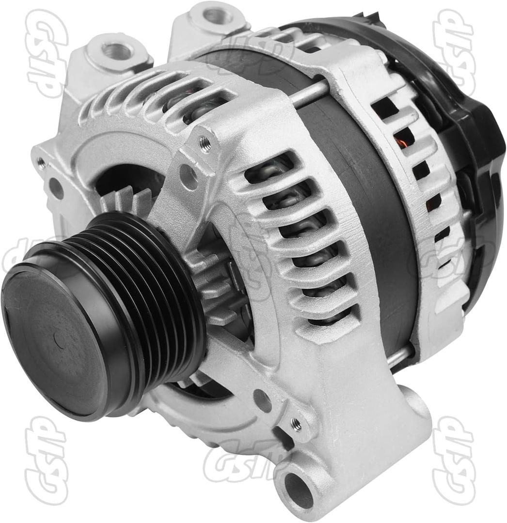 Alternator 3.6 V6 Compatible with Dodge Avenger 2011-2014, Grand Caravan 11-20, Journey 11-19, for Chrysler 200 11-14, Town Country 11-16, for Ram C/V 2012-2015, for VW Routan 11-14 Replace 4801624AD