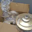 Gold Candelabra for Wedding Event Decor, 50'' Tall Floor Candle Holders, 2 Pcs Metal 5 Arm Centerpiece Decorations for 5 Candlesticks Party Wedding Aisle Home Decor