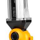 Flashlight for Dewalt 20v Battery, 35w 2000LM Portable Light with 3 Modes Lighting, USB-A Charging Port, Hook for Car Repairing, Garage, Jobsite, Power Outages