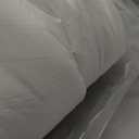 Andency White Full Size Comforter Set (79x90Inch), 3 Pieces Cute Soft Pinch Pleat Bedding Comforters & Sets, All Season Lightweight Fluffy Down Alternative Western Bed Set for Women Men Girls