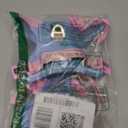 PHOEPET No Pull Dog Harness, Unique Colors Reflective Adjustable Dog Vest, with Soft Training Handle Metal Clips for Small Medium Large Dogs (Baby Blue Base & Pink Straps,S)