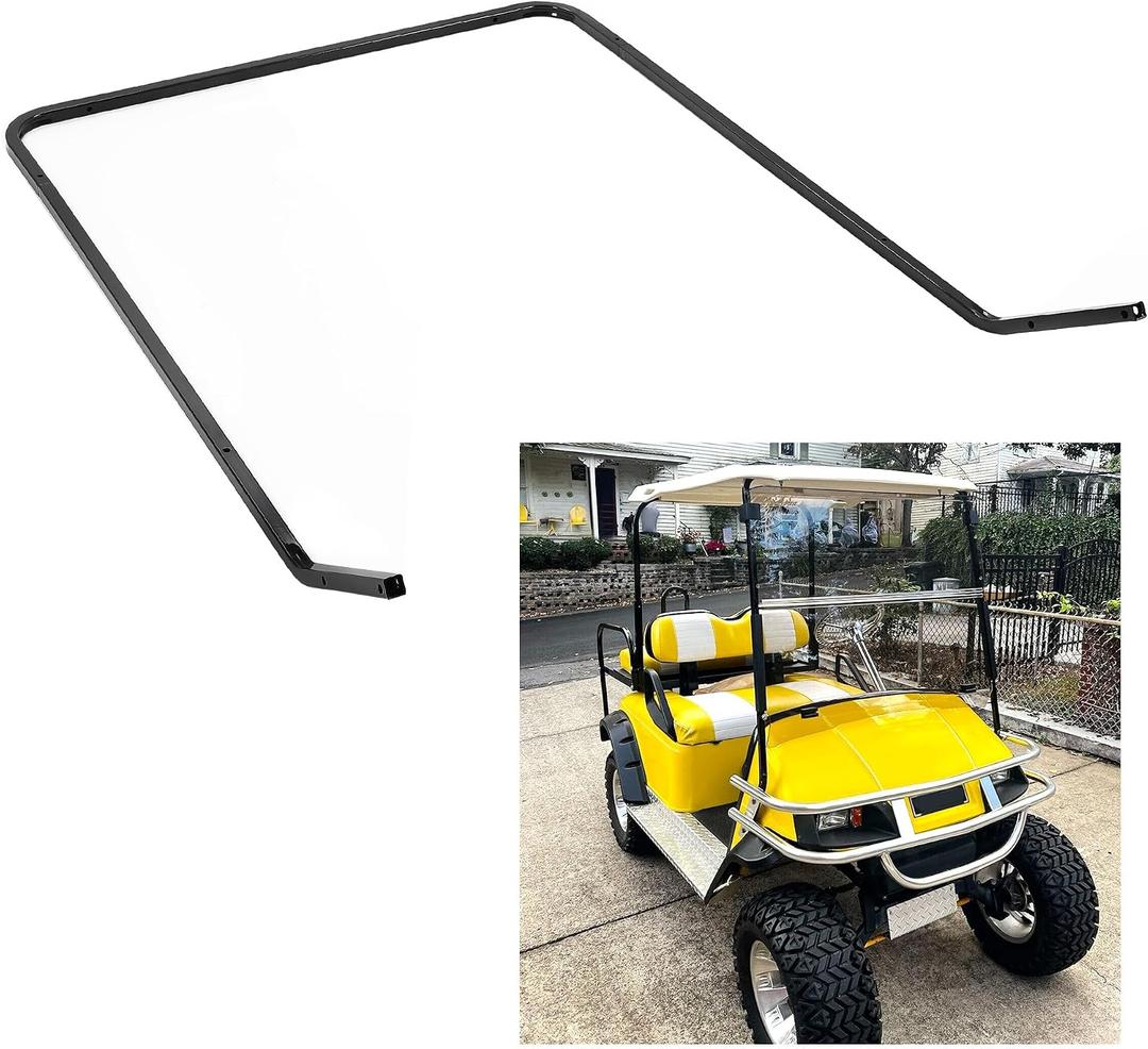 ECOTRIC Front Strut Support Brackets Compatible with 1994-2013 EZGO Golf Cart TXT Medalist (Struts for EZ-GO Roof Tops)