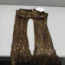 GRACE KARIN Girls Sequin Pants Sparke Trouser Glitter Dance Bell Bottoms 5-14