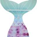 Mermaid Wall Shelves Room Decor Mermaid Room Decor for Girls 1Pcs Mermaid Wall Art Trinket Shelf Wooden Floating Shelves Bathroom Decor for Girls Bedroom Nursery Gift (Mermaid)
