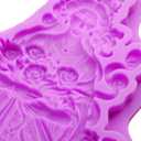 Goddess Rose Silicone Fondant Molds Flower Fairy Chocolate Baking Molds for Cake Decorating Cupcake Topper Gum Paste Candy Polymer Clay