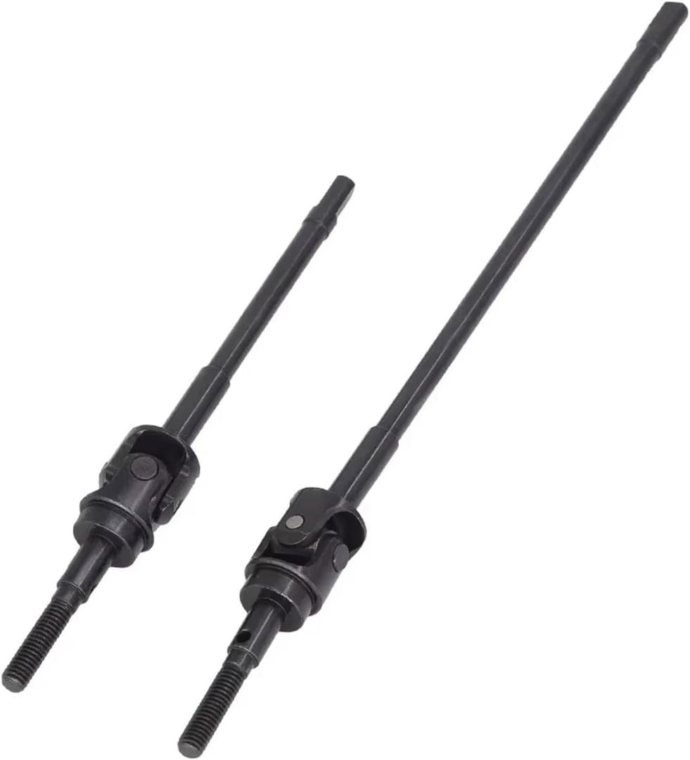 RC Car Drive Shafts for Axial for Wraith for RR10 90048 1/10 Metal Front Rear Axle Drive Shaft CVD Dogbones Transmission Shaft RC Crawler Car Upgrade Parts Accessories(Front)