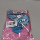 Kaei&Shi Floral Embroidered Garter Belt Set,Sheer Lingerie Sets for Women Sexy,Wedding Night Valentines Boudoir Outfits (4-6, Sky Blue)