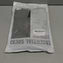 ZAKASA Non-Slip Grip Socks for Men: Non Skid Grippy Socks Anti Slip Gripper for Elderly Hospital Yoga Pilates (13-15, Grey-4 Pack)