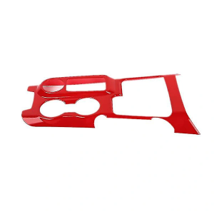 Gear shift selector Panel Cover Trim Bezel For Ford Bronco 2021+ Red Accessories