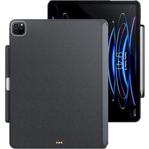 Case for iPad Pro 12.9 Inch 2018-2022 (3rd-6th Gen) iPad Air 13 Inch 2024(M2) / 2025(M3) with Pencil Holder, Slim Magnetic Case Compatible with Magic Keyboard & Smart Keyboard Folio, Protective Cover