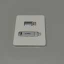 MFi Certified Flash Drive 256GB for iPhone USB Memory Stick Thumb Drives High Speed USB Stick,Photo Stick External Storage for iPhone/iPad/Android/PC (Silver)