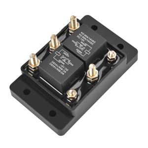 5541100 24452 Forward and Reverse Relay Module Fit for Tarp or Winch Motor, Snow Plow & Lift Replace 5541100 ATP0110 12VDC 50A Polarity Module for Marine Jack Plate (1Pcs)