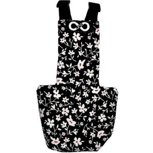 Chicken Diapers for Hens, Rooster, Ducks, Ducklings - Reusable, Adjustable, Size That FITS, XS Small Medium Large XL by Uni Infinity (Chicken Small, Black Floral) Chicken Diapers for Hens, Rooster, Ducks, Ducklings - Reusable, Adjustable, Size That FITS, XS Small Medium Large XL by Uni Infinity (Chicken Small, Black Floral)