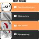 Upgraded 5pcs DG64-00473A Top Burner Control Dial Knob Replaces Samsung Oven Gas Stove Knob Black Stainless Steel NX58H5600SS NX58H5650WS NX58J7750SS NX58M6850SS NX58K7850SS