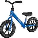 Toddler Balance Bike Toys for 2 to 5 Year Old Girls Boys Adjustable Seat and Handlebar No-Pedal Training Bike Best Gifts for Kids (Blue)