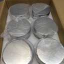 Tioncy 12 Pcs 4oz Empty Cosmetic Container Glass Candles Jars with Rose Gold Lids 100ml Round Small Candle Making Mason Canning Jar for Sample Powder Liquid Camping Travel Storage(Clear)