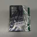 Varikke for Samsung Galaxy S25 Ultra Case, Liquid Silicone Upgrade [Full Camera Protection] [Anti-Scratch Microfiber Lining] Slim Soft Touch Gel Rubber Shockproof Phone Case 6.9", Black