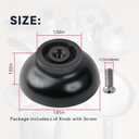 Lid Knob Replacement/Cookware Pot Knob(1PCS Cover knob with Screw) Fits for Magnalite GHC,Wagner Ware (1Pcs Round)