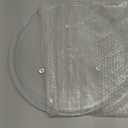 13.5" Microwave Glass Turntable Plate Compatible with 5304509621 Frigidaire microwave plate WB39X10032 GE microwave plate replacement JVM3106 WB49X10002 13 1/2" Samsung Microwave Plate DE74-20016A (13.5" Big Coupler Hole)