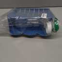 Hamiledyi Rabbit Hay Feeder 500ml Hanging Gravity Water Dispenser Guinea Pig Grass Rack Water Bottle Set for Bunny Ferret Chinchilla(Blue)