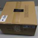 3-Light Semi Flush Mount Ceiling Light Fixture, 12.6" Gold Drum Light with White Fabric Shade, Modern Close to Ceiling Light for Living Room Bedroom Dining Room Kitchen Hallway Entry Foyer