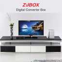 Digital TV Converter Box, ATSC Tv Tuner - ZJBOX for Analog HDTV Live 1080P with Recording&Playback,HDMI Output, Timer Setting Tuner Function Digital Channel Free