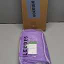 Leudes Knitting Bag Backpack,Yarn Storage Organizer Large Crochet Bag Tote Christmas Gift Yarn Holder Case for Carrying Projects,Knitting Needles (Purple)